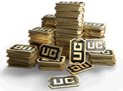 بطاقة 8,100 شدة UC ببجي موبايل